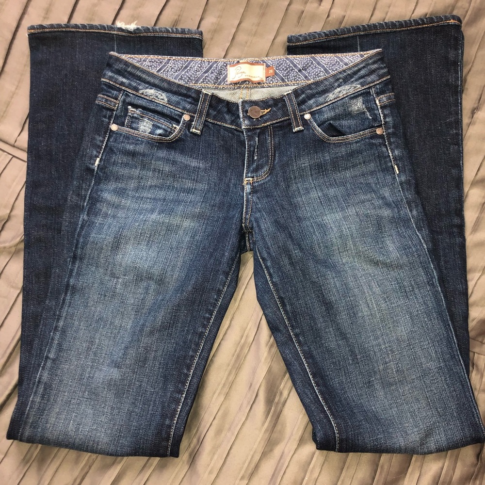 Paige Boot Cut Jeans Laurel Canyon